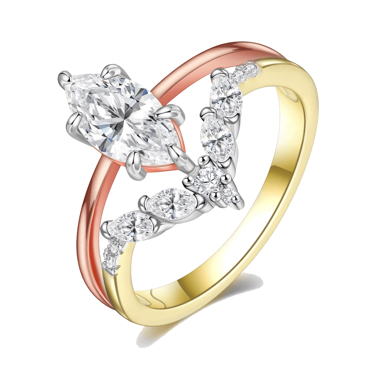 Three Color Plated - Zhefan Jewelry