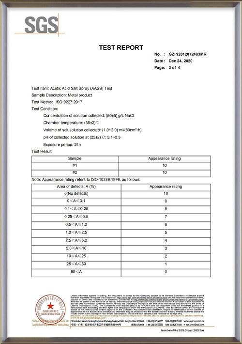 Acetic Acid Salt Spray (AASS)Test-zhefanjewelry (4) - Zhefan Jewelry