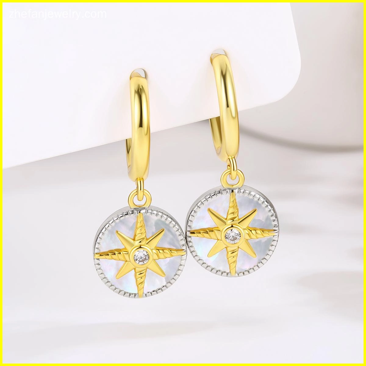 brass earring supplier - Zhefan Jewelry
