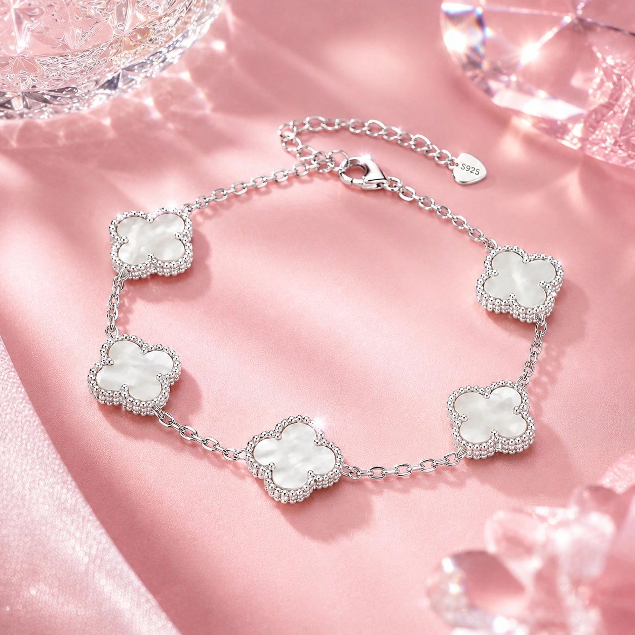 clover-bracelet-(2) - Zhefan Jewelry clover-bracelet-(2) - Zhefan Jewelry