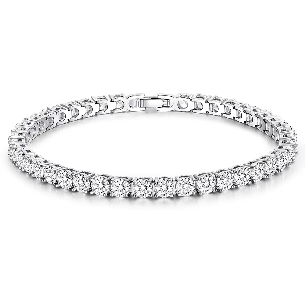 Custom Brass Tennis Bracelet Jewelry Supplier (7)