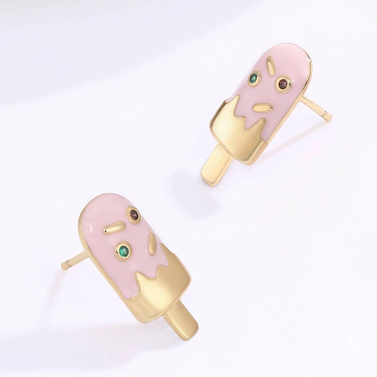Cute Kid Jewelry Oil Stud Earrings 5 - Zhefan Jewelry Cute Kid Jewelry Oil Stud Earrings 5 - Zhefan Jewelry