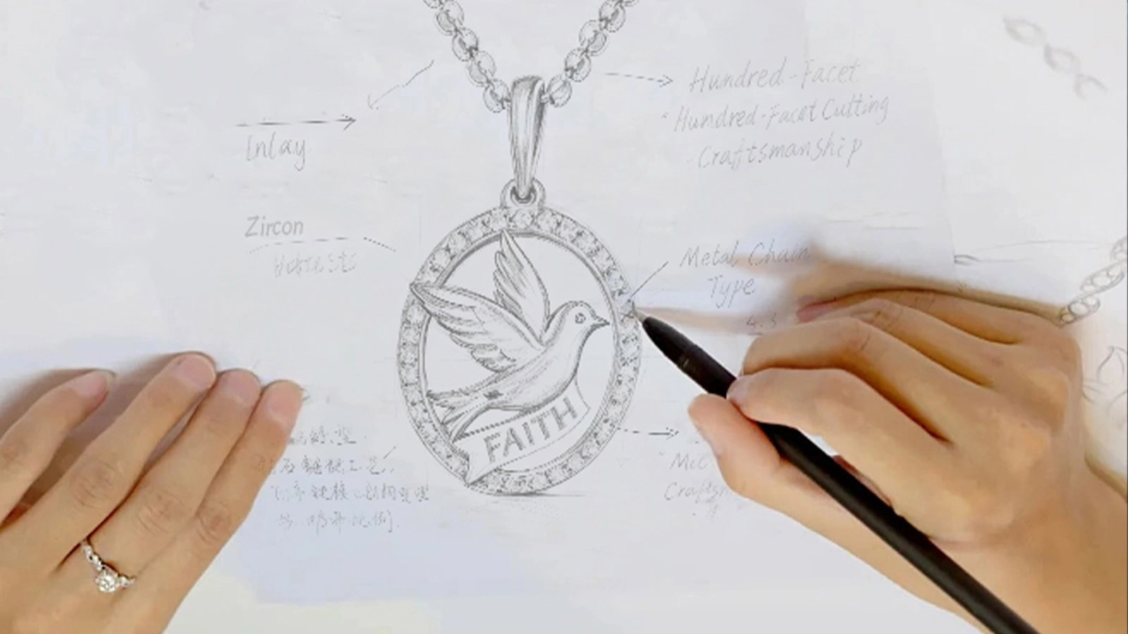 necklace design - Zhefan Jewelry