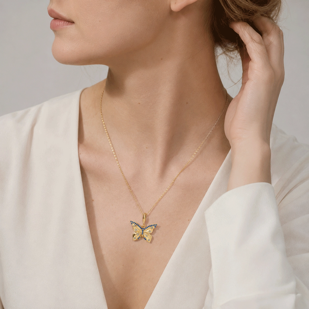 oem-gold-vermeil-butterfly-pendant-necklace-worn - Zhefan Jewelry oem-gold-vermeil-butterfly-pendant-necklace-worn - Zhefan Jewelry