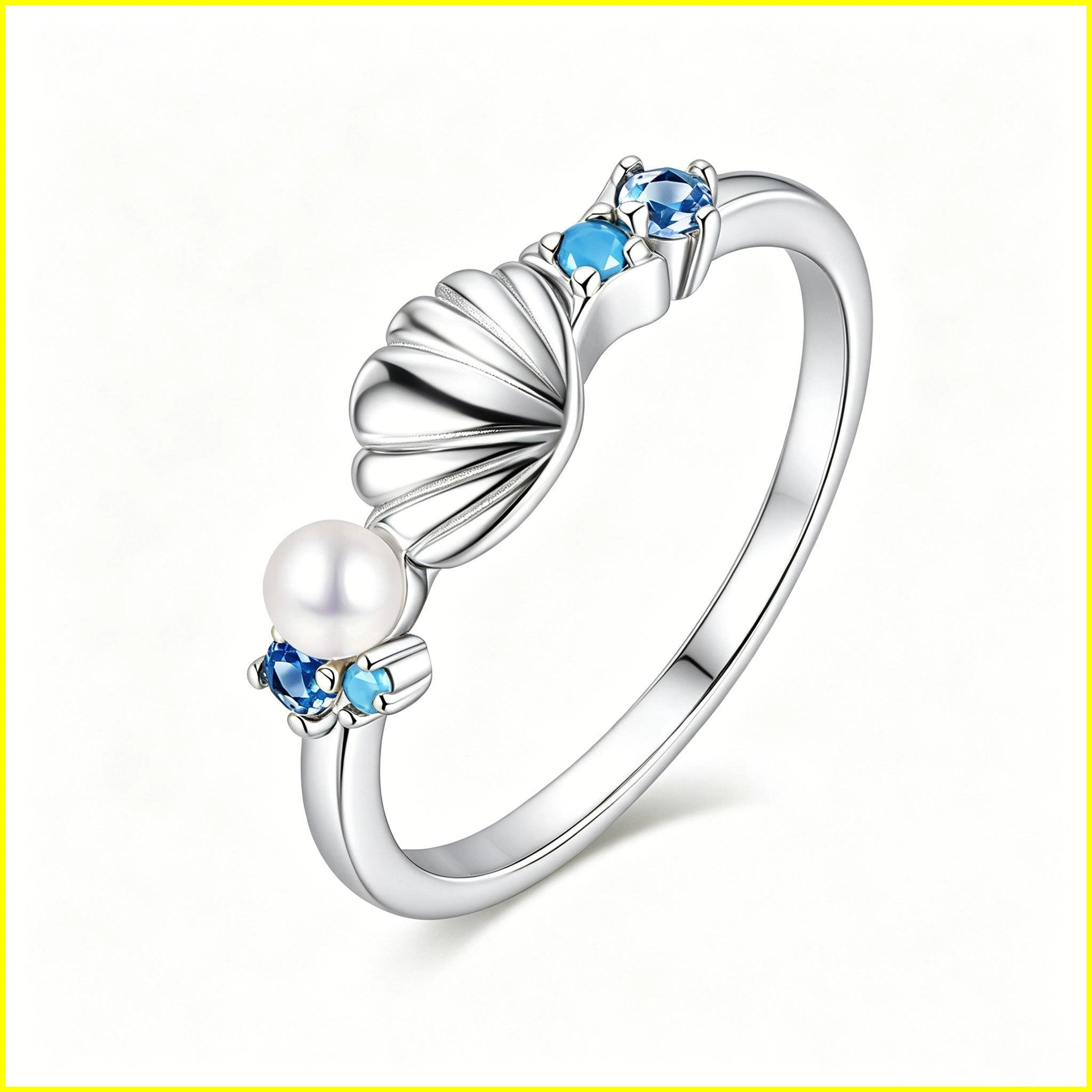 rhodium-plated-pearl-rings - Zhefan Jewelry