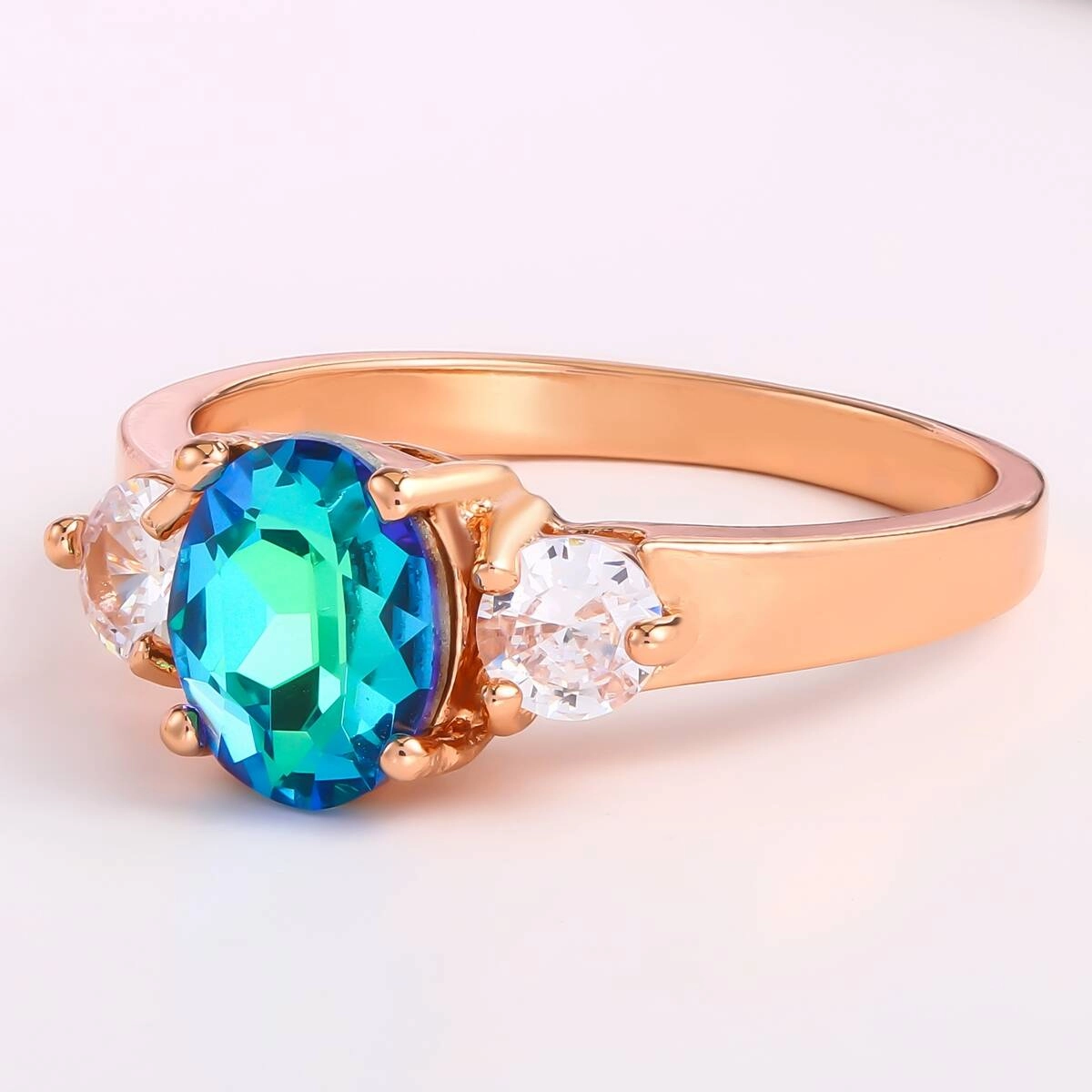 Rose Gold Ring -Gold Plated  Jewelry 2