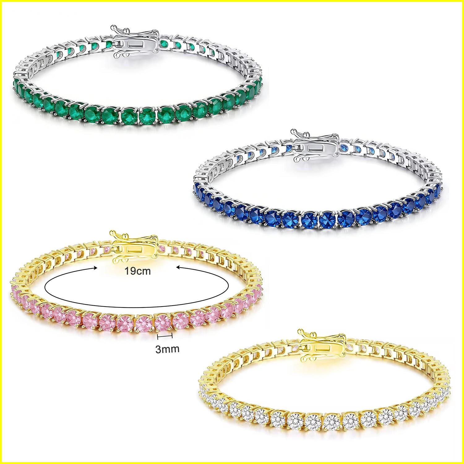 tennis bracelet (9) - Zhefan Jewelry