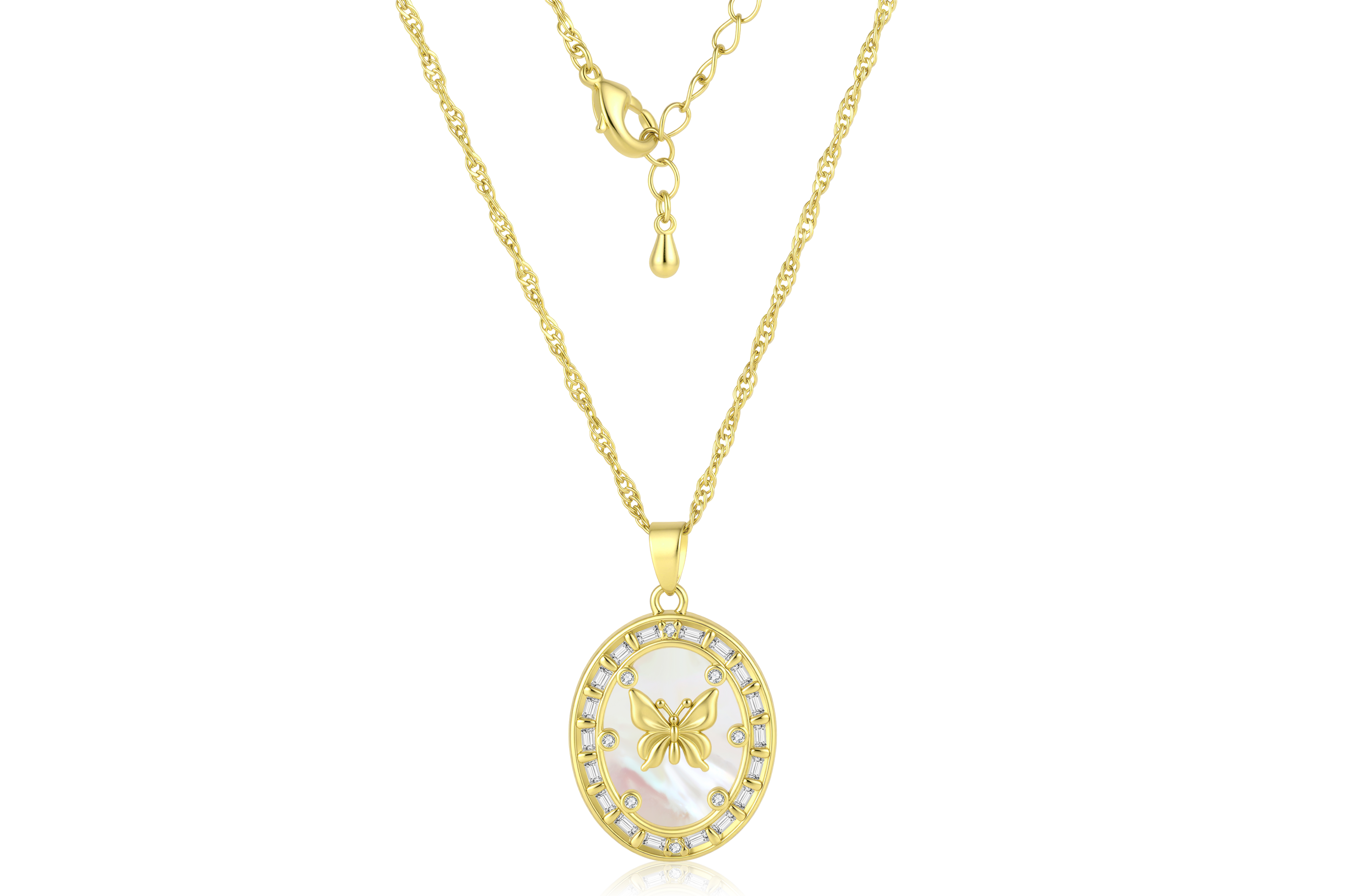 vermeil gold necklace (3) vermeil gold necklace (3)