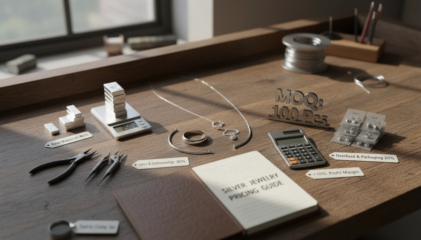 Silver Jewelry Sourcing 101: Navigating MOQ Requirements and Professional Pricing Formulas (2026 Edition) - Zhefan Jewelry