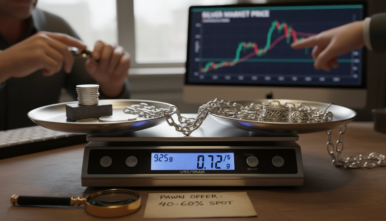 Sterling Silver Price Per Gram: How to Avoid Getting Ripped Off at Pawn Shops and Jewelers - Zhefan Jewelry